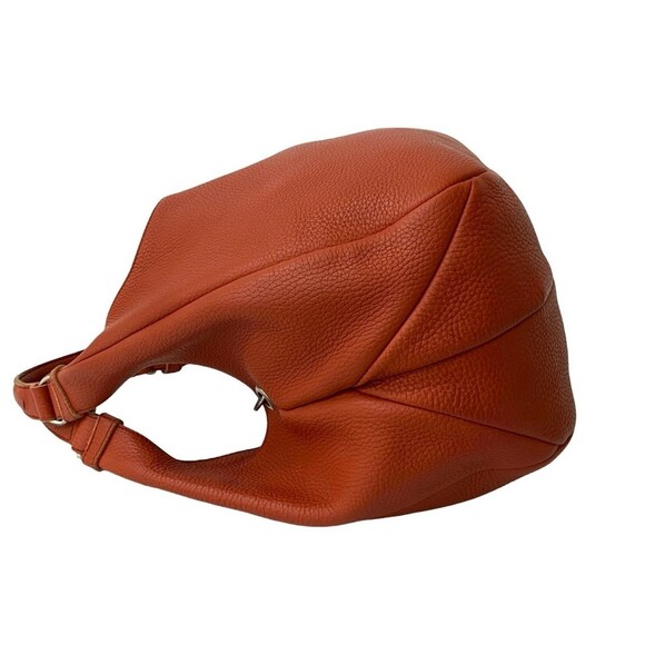 BOTTEGA VENETA Orange Leather Intrecciato Tote Bag - Picture 5 of 10